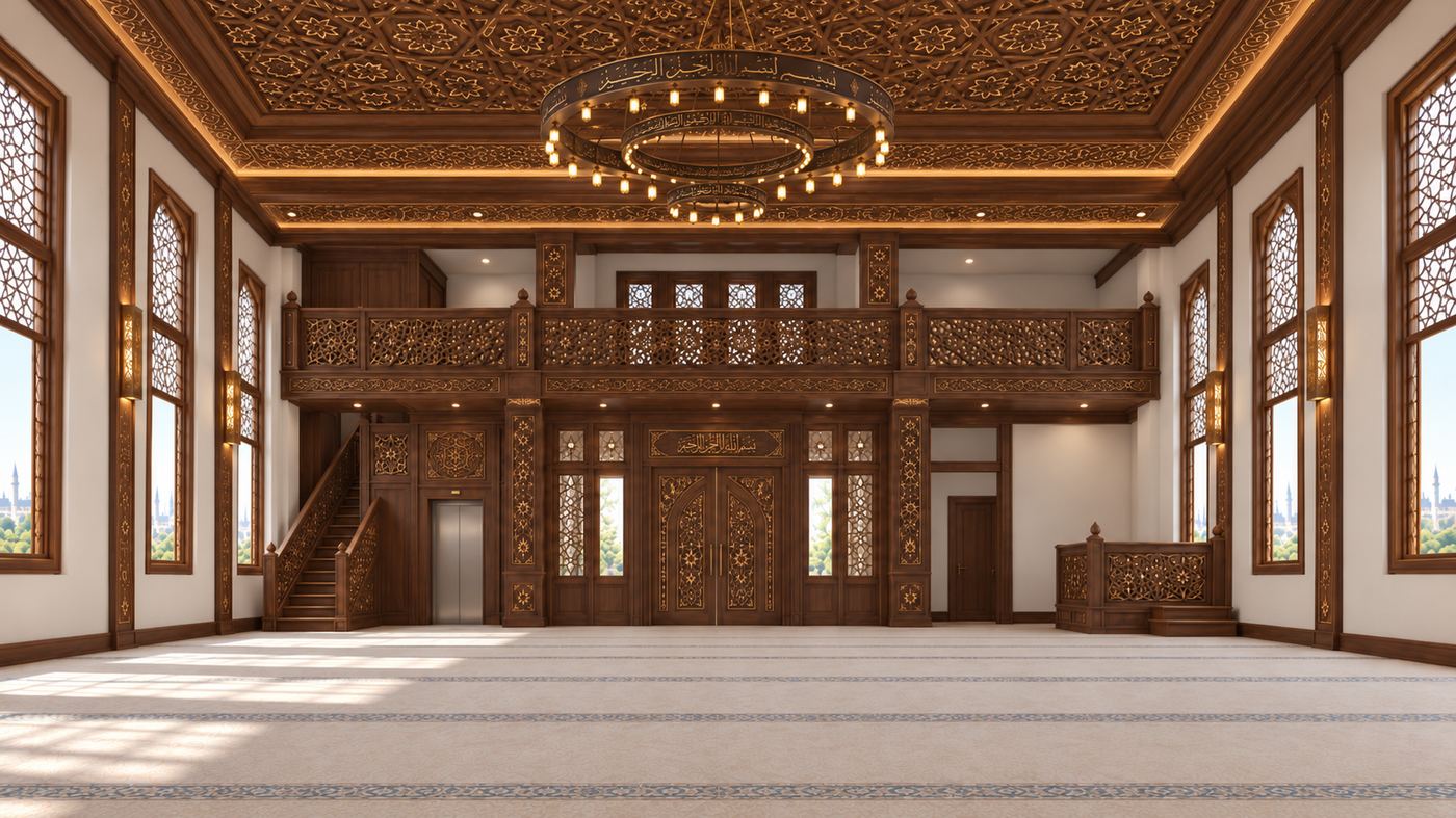 İç Mekân — Mihrab ve Minber